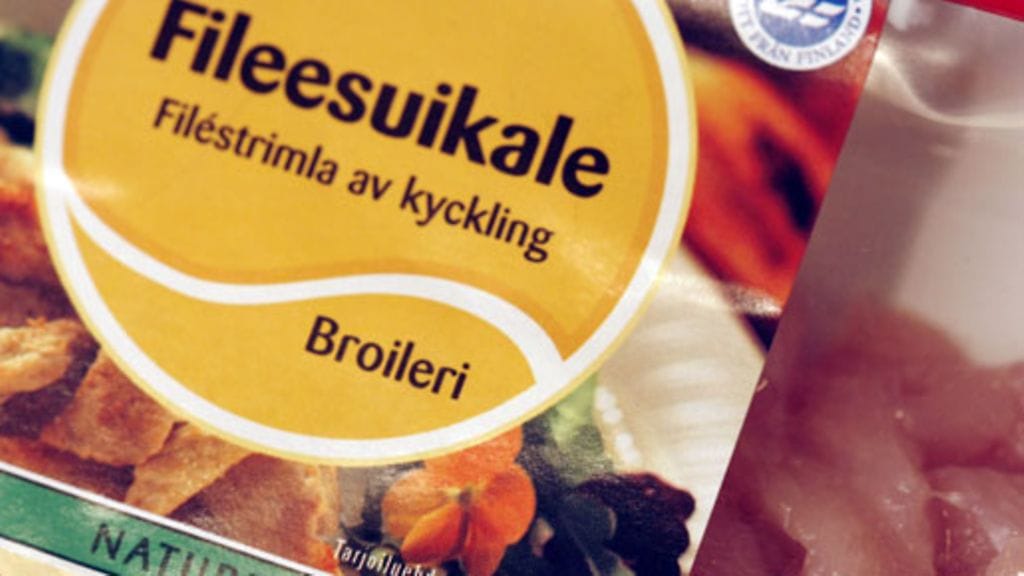 Suojakaasu estää bakteerien kasvun lihapakkauksessa. Kuva: Lehtikuva
