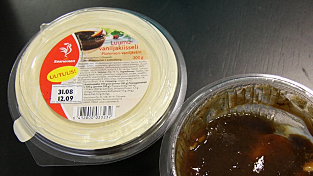 Kiisseliä mahan täydeltä. Kuva: MTV3.