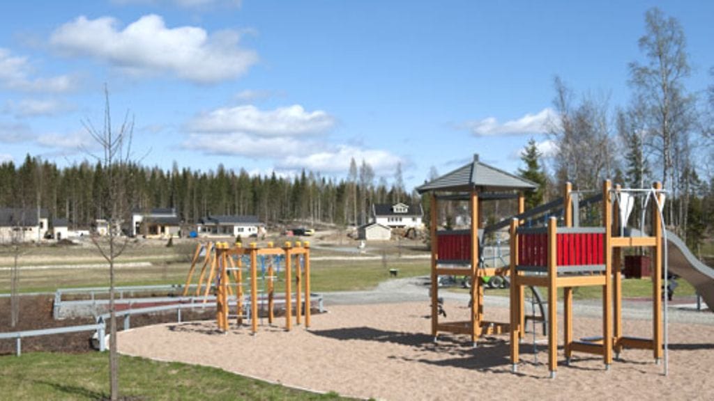 Valkeakosken asuntomessualueen keskelle sijoittuu monipuolinen toimintapuisto korkeatasoisine leikki- ja liikuntapaikkoineen.