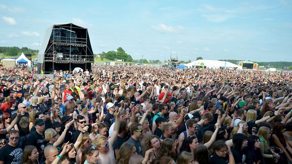 Huomenna alkavan Ruisrock-festivaalin loppuunmyytyjä lippuja ostetaan nyt huimilla hinnoilla. Kuvituskuva.