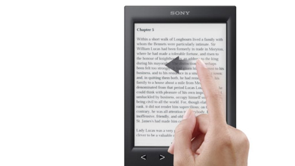 Sonyn e-kirja on suomalaisen Kuluttaja-lehden suosikki. Kuvassa PRS-T2, joka on PRS-T1:n uudempi versio.