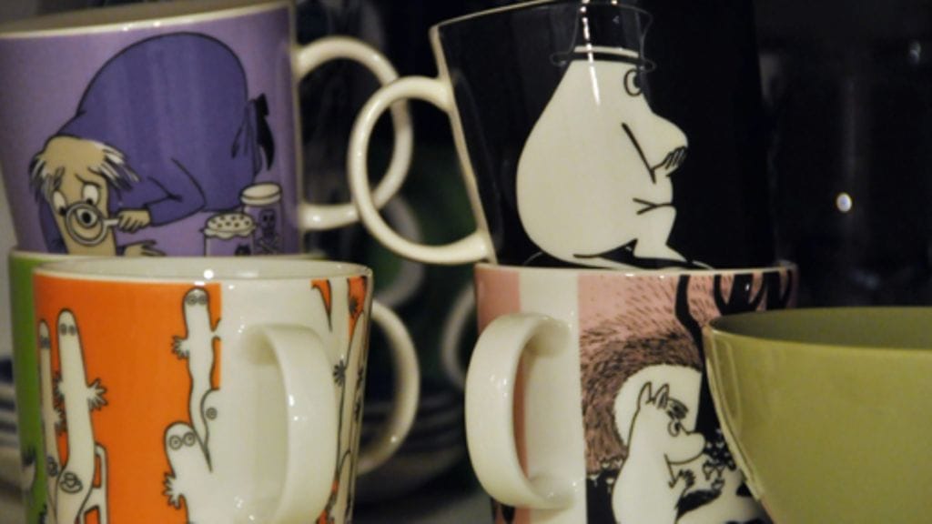 Muumimukien aiheita on jokaiseen makuun. Lehtikuva.