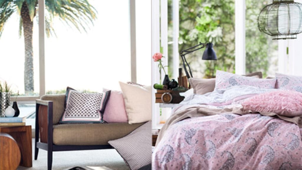 Inspiraatiokuvista voit hakea ideoita, millaisessa kodissa viihdyt. Huonekaluilla ja tekstiileillä vaikutat huomattavasti huoneiden ilmeeseen. Kuva: H&M Home