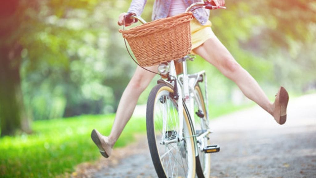 Kuntoon hoidetulla pyörällä on turvallista pyöräillä.