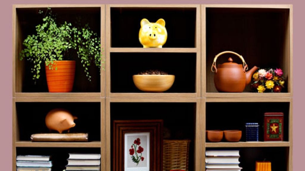 Kun tavaraa ei ole liikaa, paikat pysyvät järjestyksessä.