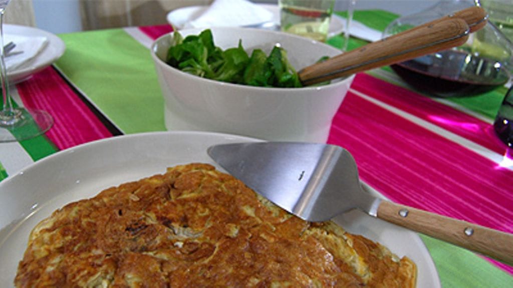 Juustopähkinämunakas