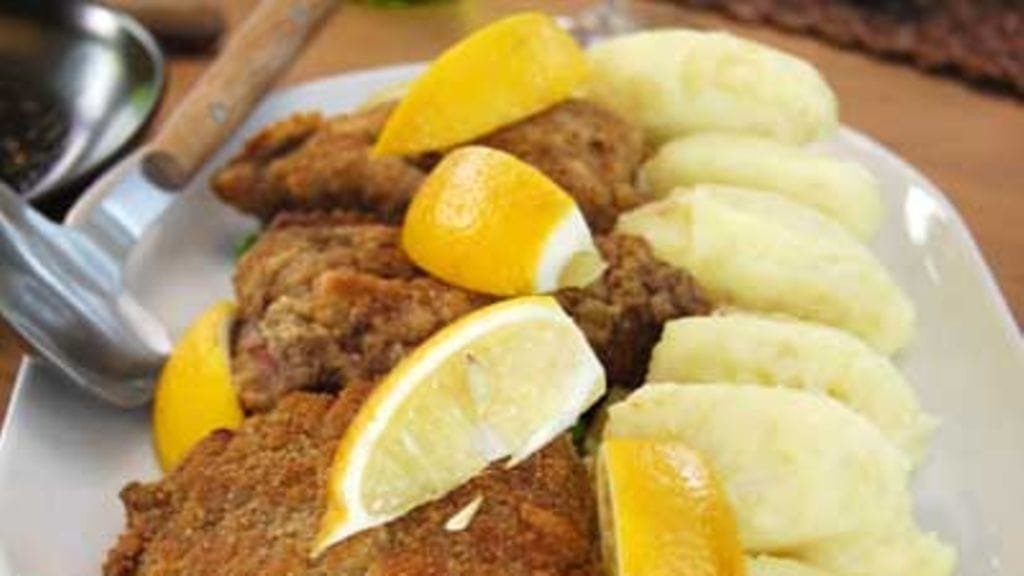 Sveitsinleike ja sipuliperunasose