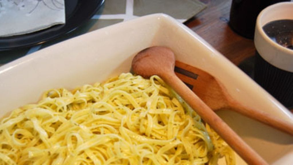 Sitruunapestotagliatelle