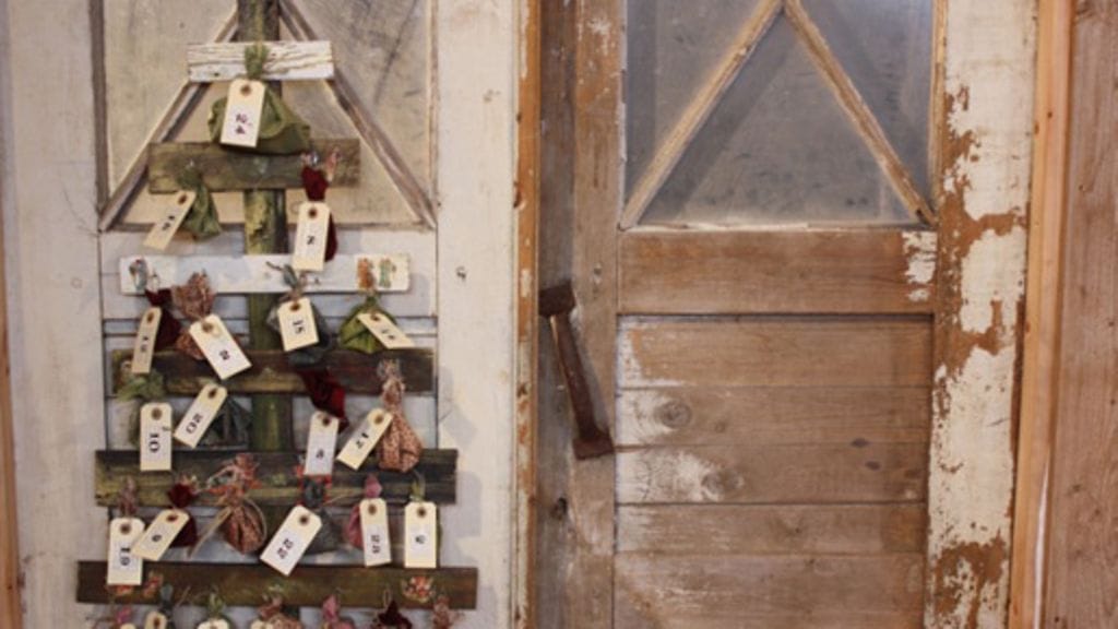 Joulukalenterin voi tehdä itsekin.