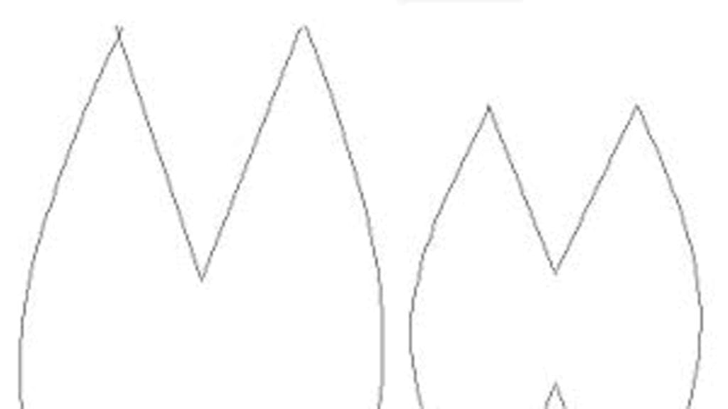 Joulutähti paperinauhasta -kaava