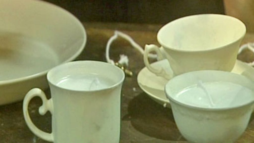 Kahvikuppikynttilät