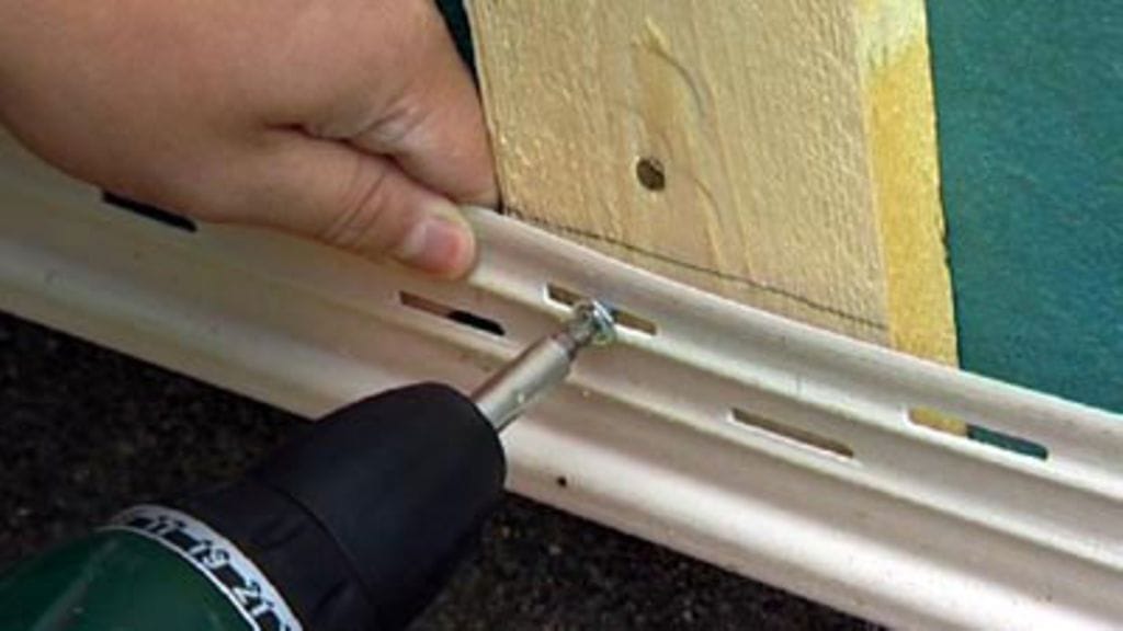 Alalistan vaakasuoruus on hyvin tärkeää.