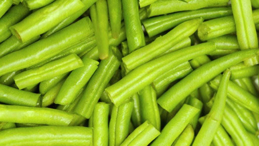 Vihreät pavut ovat hyvä proteiinin lähde.