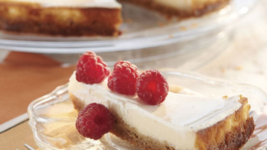 New Yorkin sitruuna-rahkakakku. Kuva: Ruokakesko