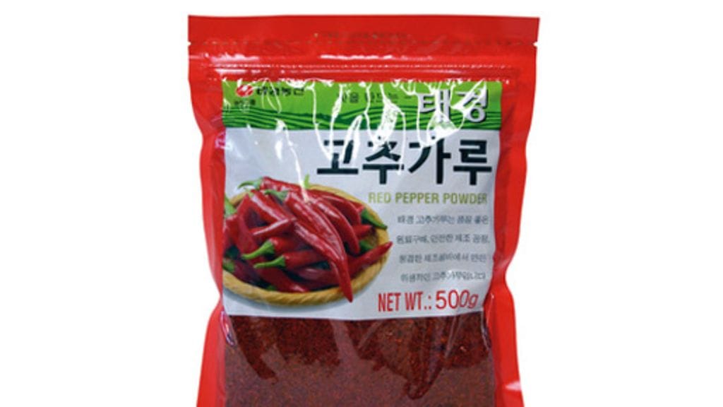 "Red chili powder for kim chi" sisältää kiellettyä väriä Sudan 4.