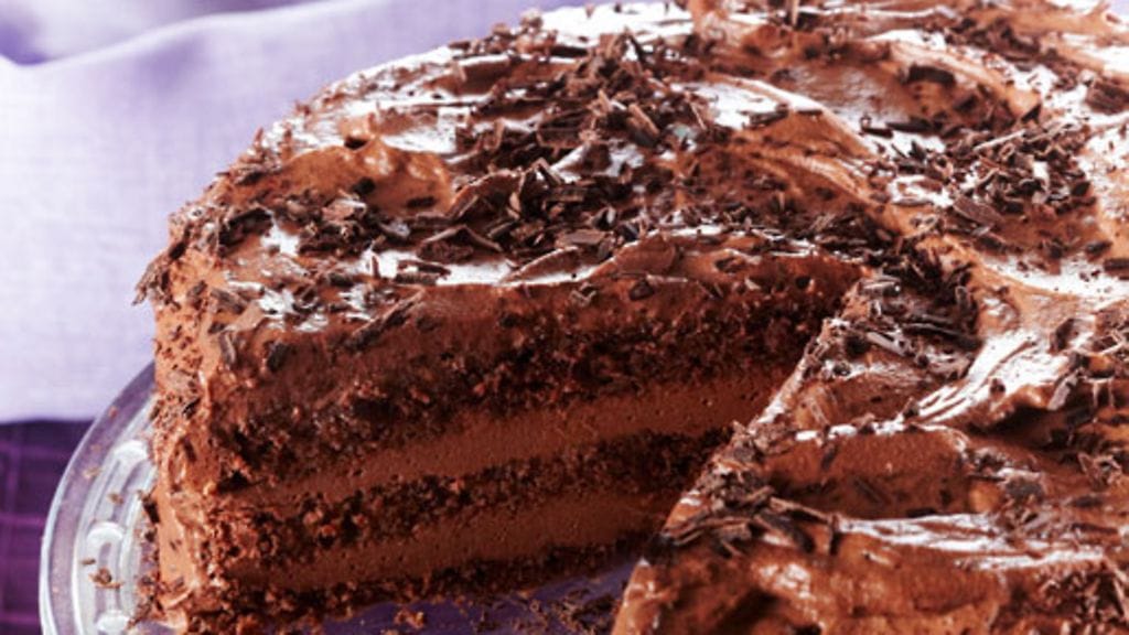 Suklaaunelmatäytekakku