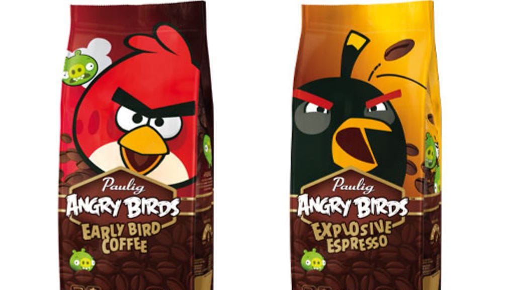 Angry Birds -kahvit