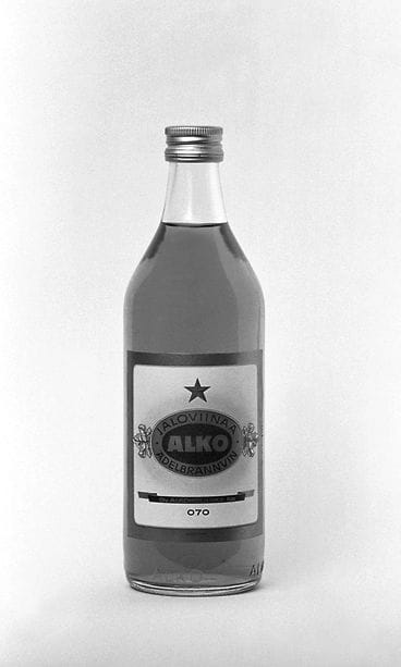 Yhden tähden Jaloviinaa Alkossa vuonna 1972