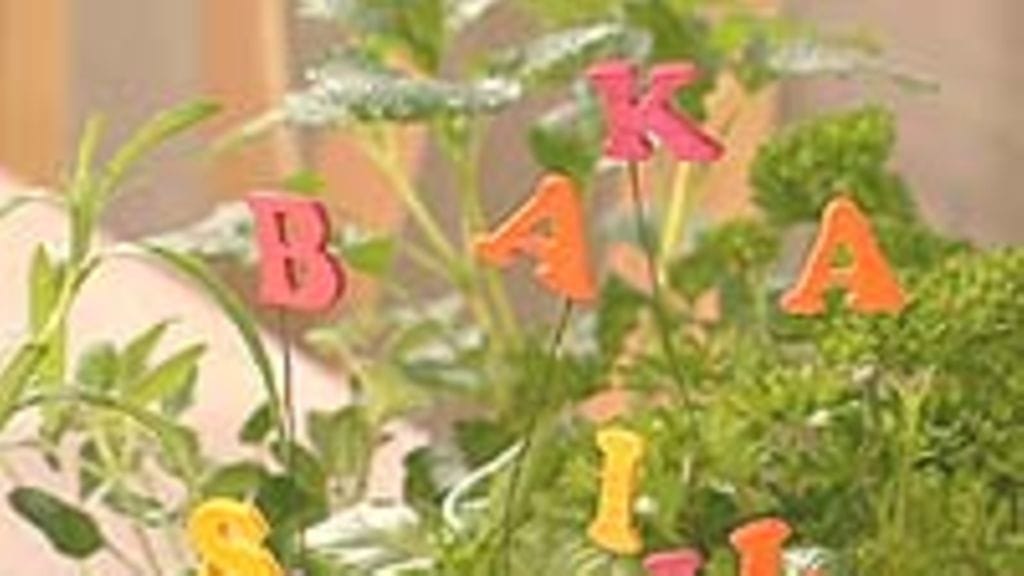 värillisiä vanerikirjaimia