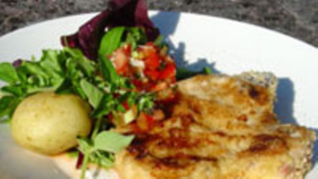 Juustopaneroidut porsaankyljykset