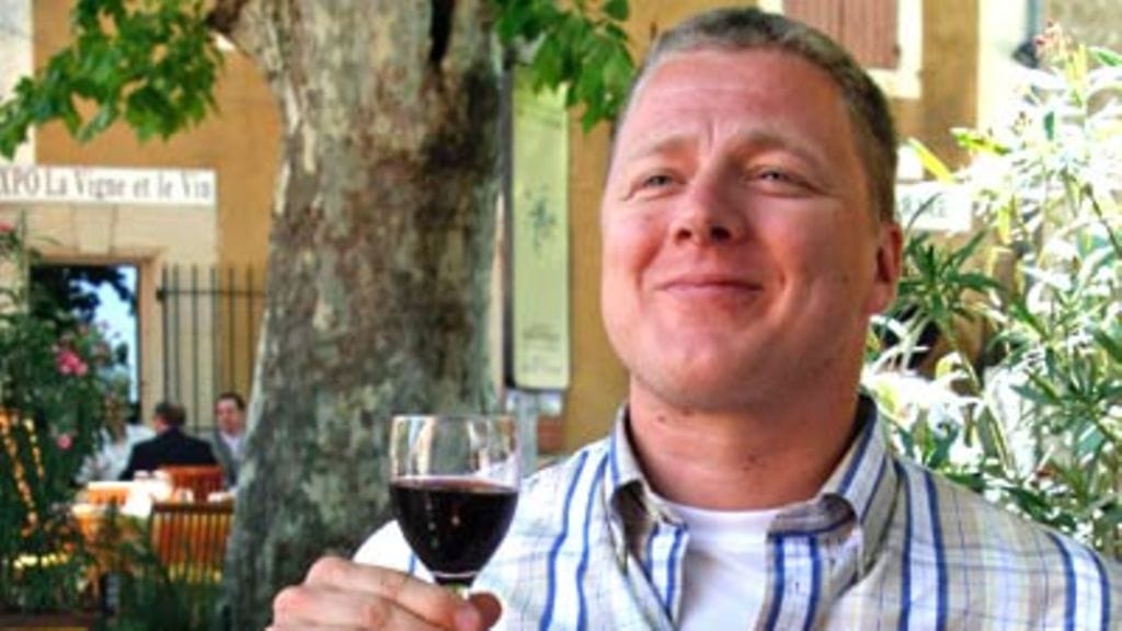 Rhônen laakson idyllinen viinikylä Gigondas.