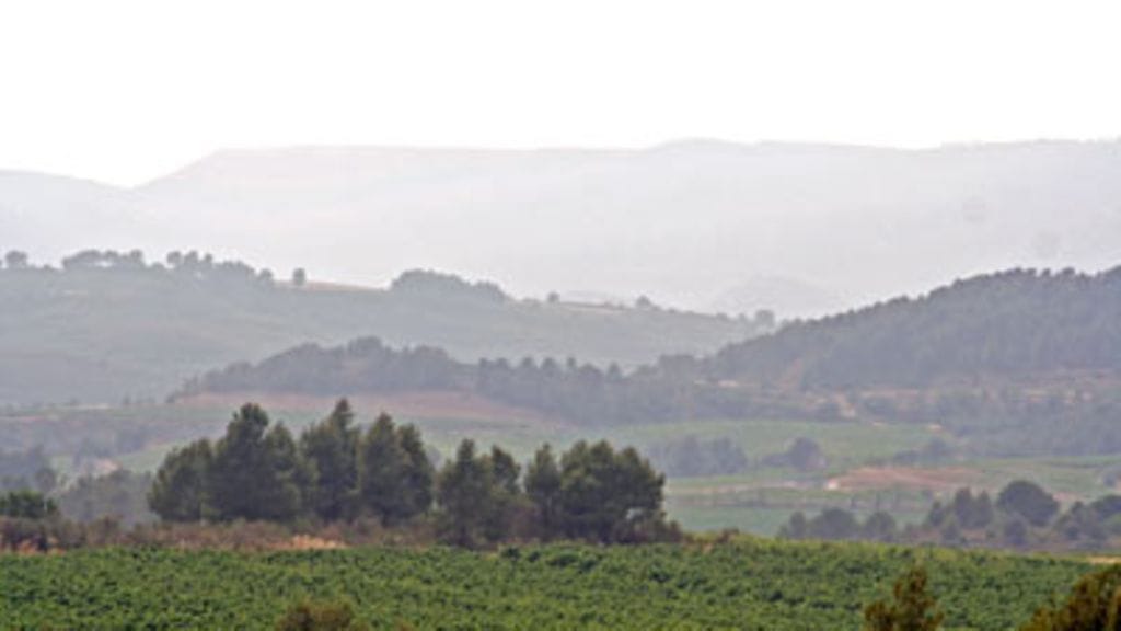 Penedésin viinialue.