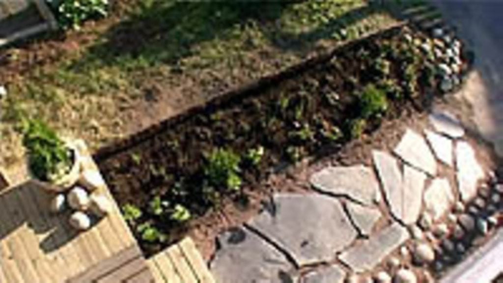 Valmis kivetys ylhäältä