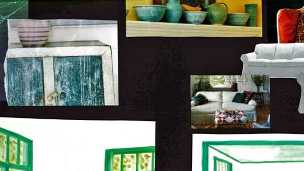 Veikkolan värimaailma.