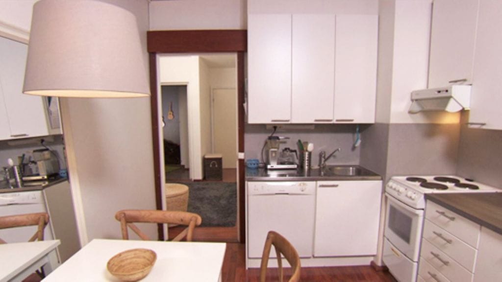 Keittiö sai uuden ilmeen.