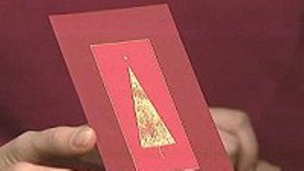 Sinooperi: joulukortti