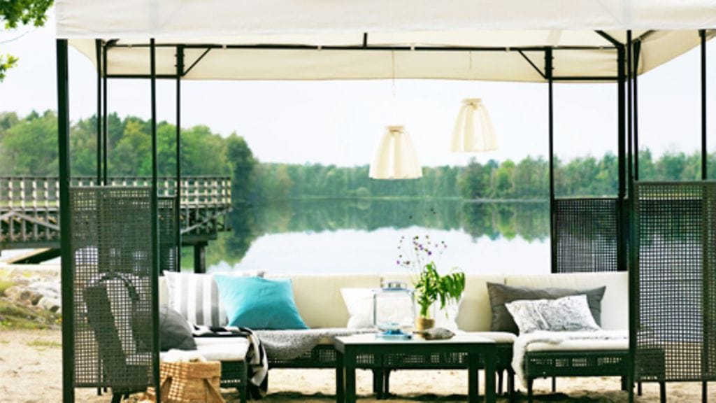 Loikoilu on tulevan kesän tärkein pihatrendi. Kuva: Ikea