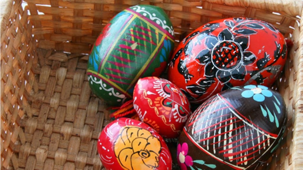 Koristeellisilla munilla on historia.