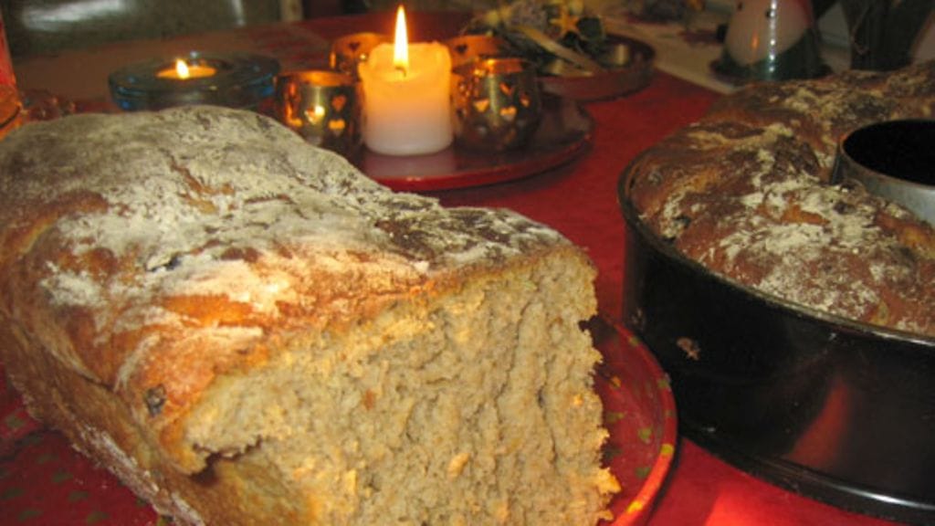 Joululeipä on ihanan mausteista.