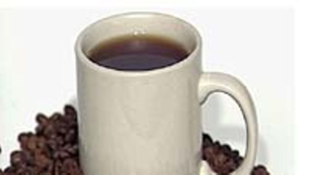 Kahvimuki ja kahvipapuja