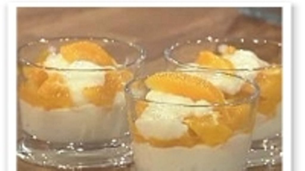 Vanilja-appelsiinivanukas