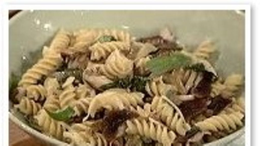 Sitruunainen siitakepasta