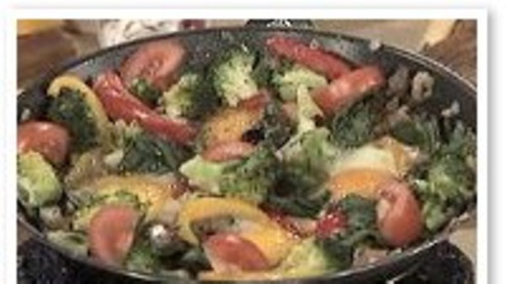 Häränsilmä kasvispedillä