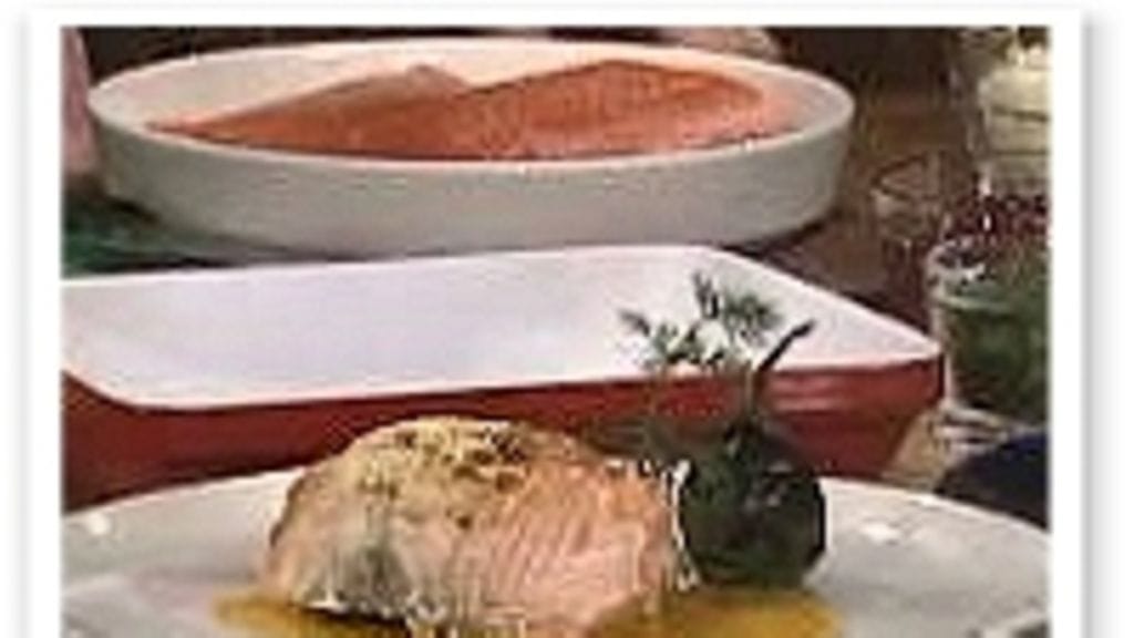 Lohinyytti sahramikastikkeella