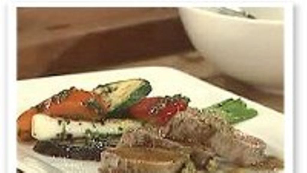 Grillattua porsaan sisäfilettä