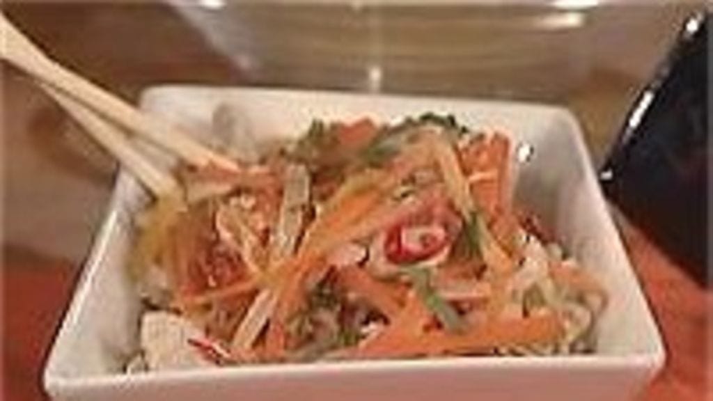 Porkkana-broileriwokki