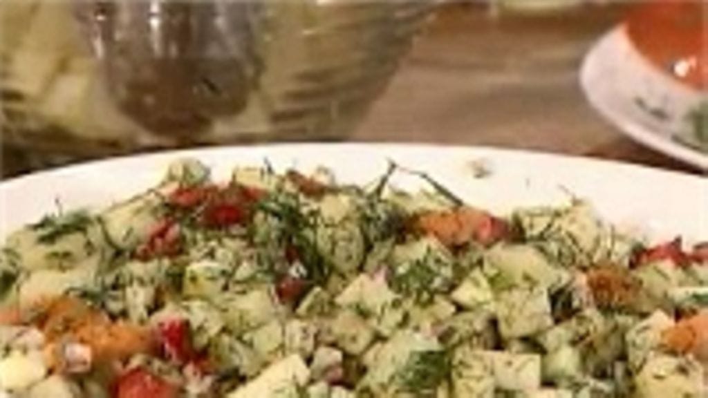 Kesäinen perunasalaatti