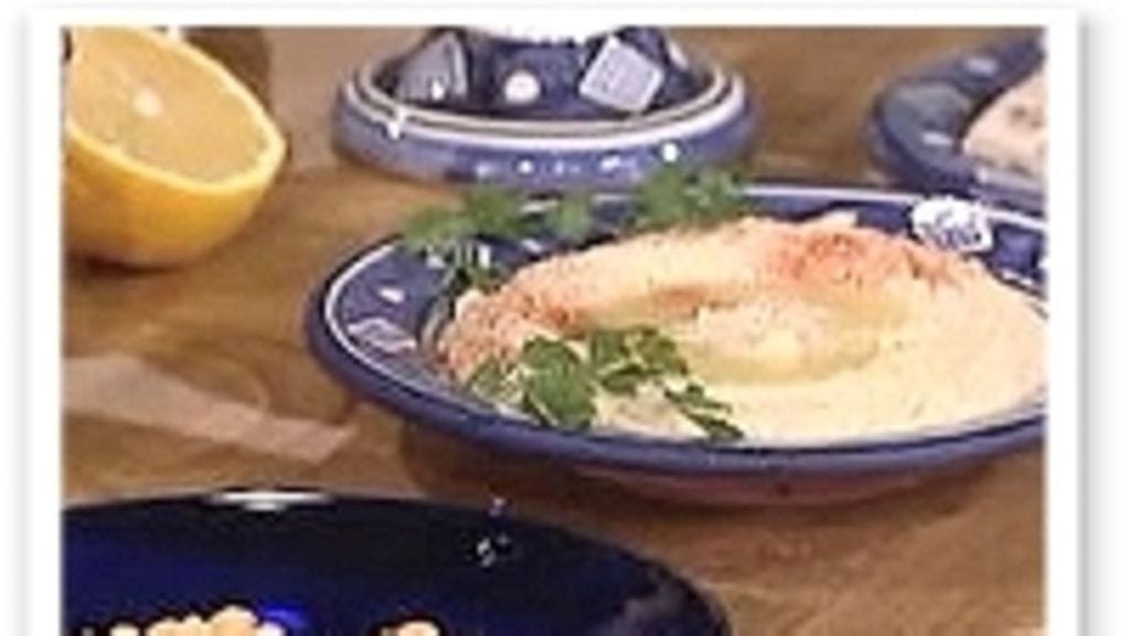 Hummus syntyy kahvi- eli kik-herneistä