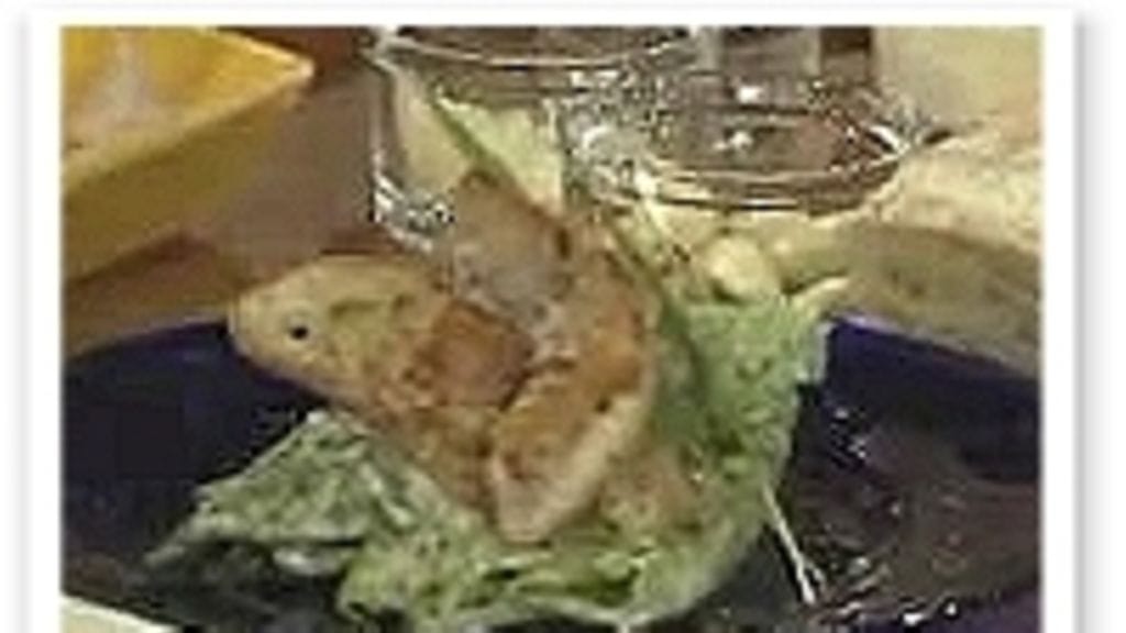 Caesar-salaatti paistetusta mateesta