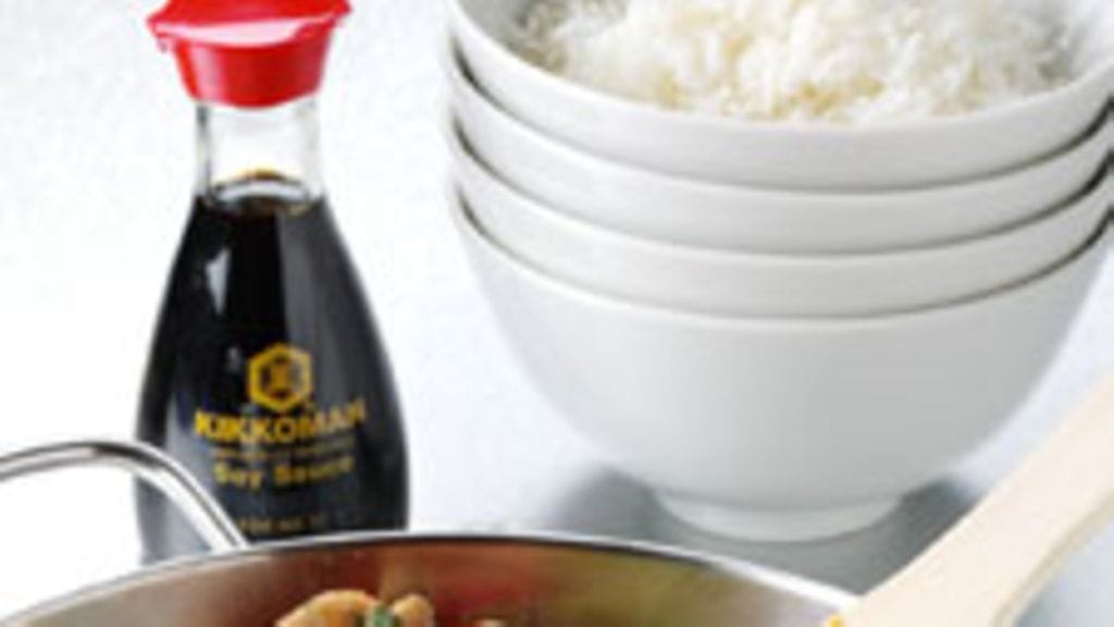 Nopea kana/kasviswok