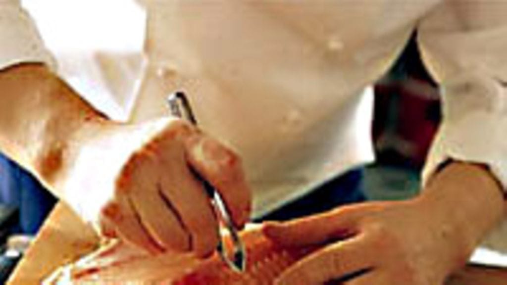 Graavattu appelsiinilohi