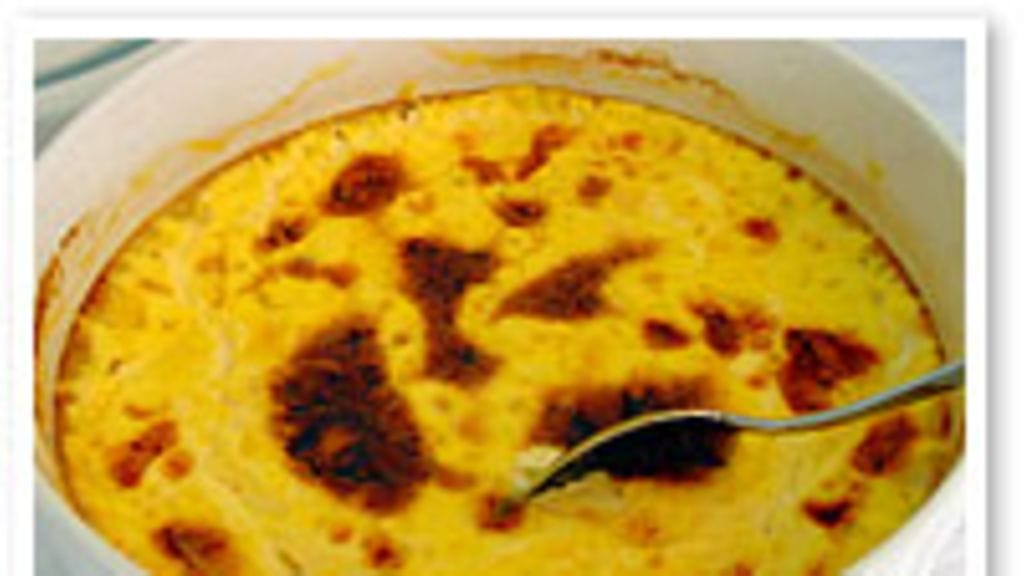 Ternimaidosta valmistettu uunijuusto