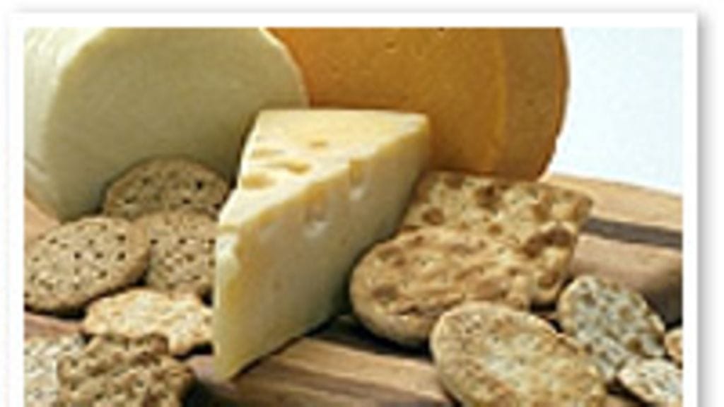 Juustoa ja keksejä