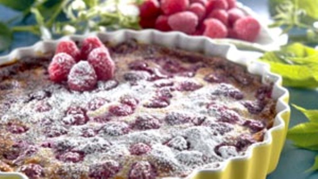 Helppo marja-rahkapiirakk