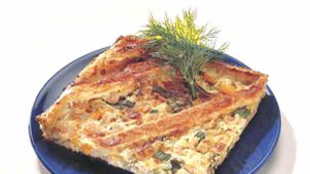 Savulohi-parsapiirakka