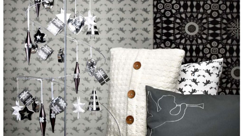 Ikean koristepuu korvaa kuusen pikkujouluissa.